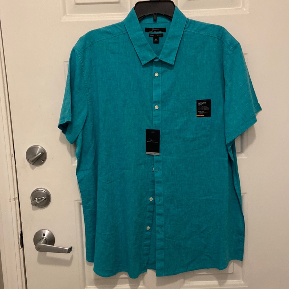Mark Anthony slim fit short sleeve shirt